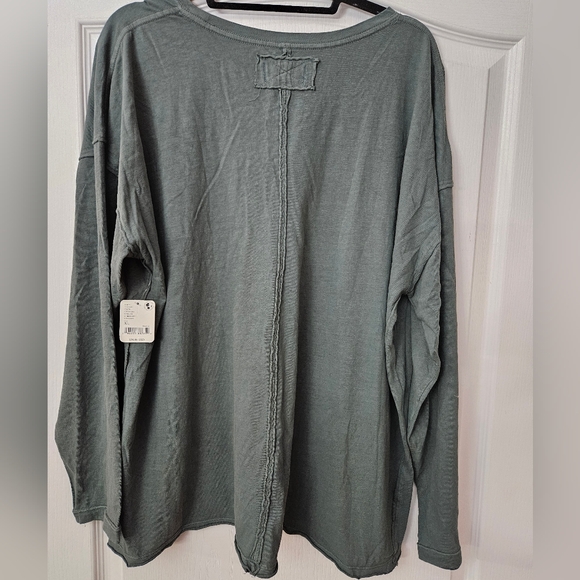 We the free long sleeve topiary green shirt SZ XL NEW - Picture 4 of 4